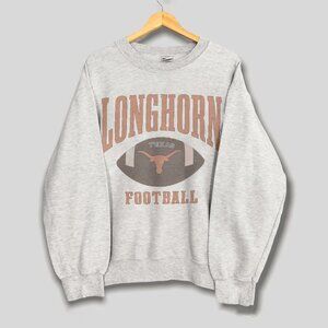 Vintage 90s University Of Texas Longhorn Football Crewneck Sweatshirt NCAA Shirt